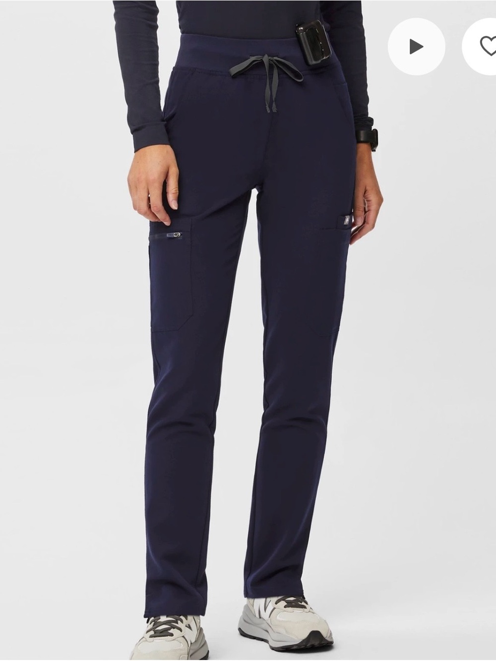 Yola High-Rise Slim Scrub Pant™